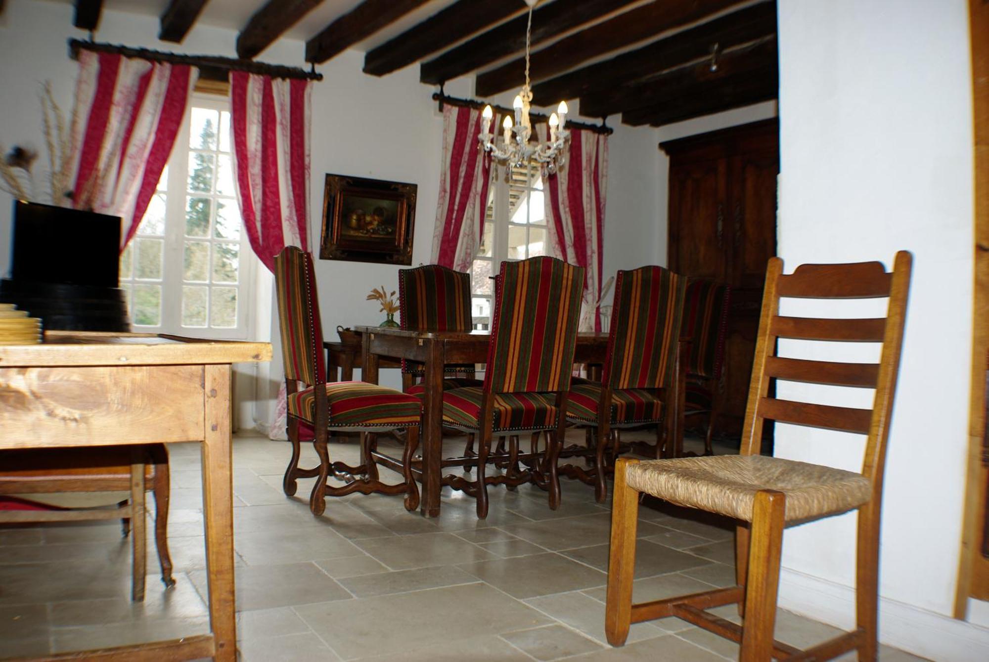 Maison D'Hotes Moulin Du Bas Pese Mont-près-Chambord Rom bilde