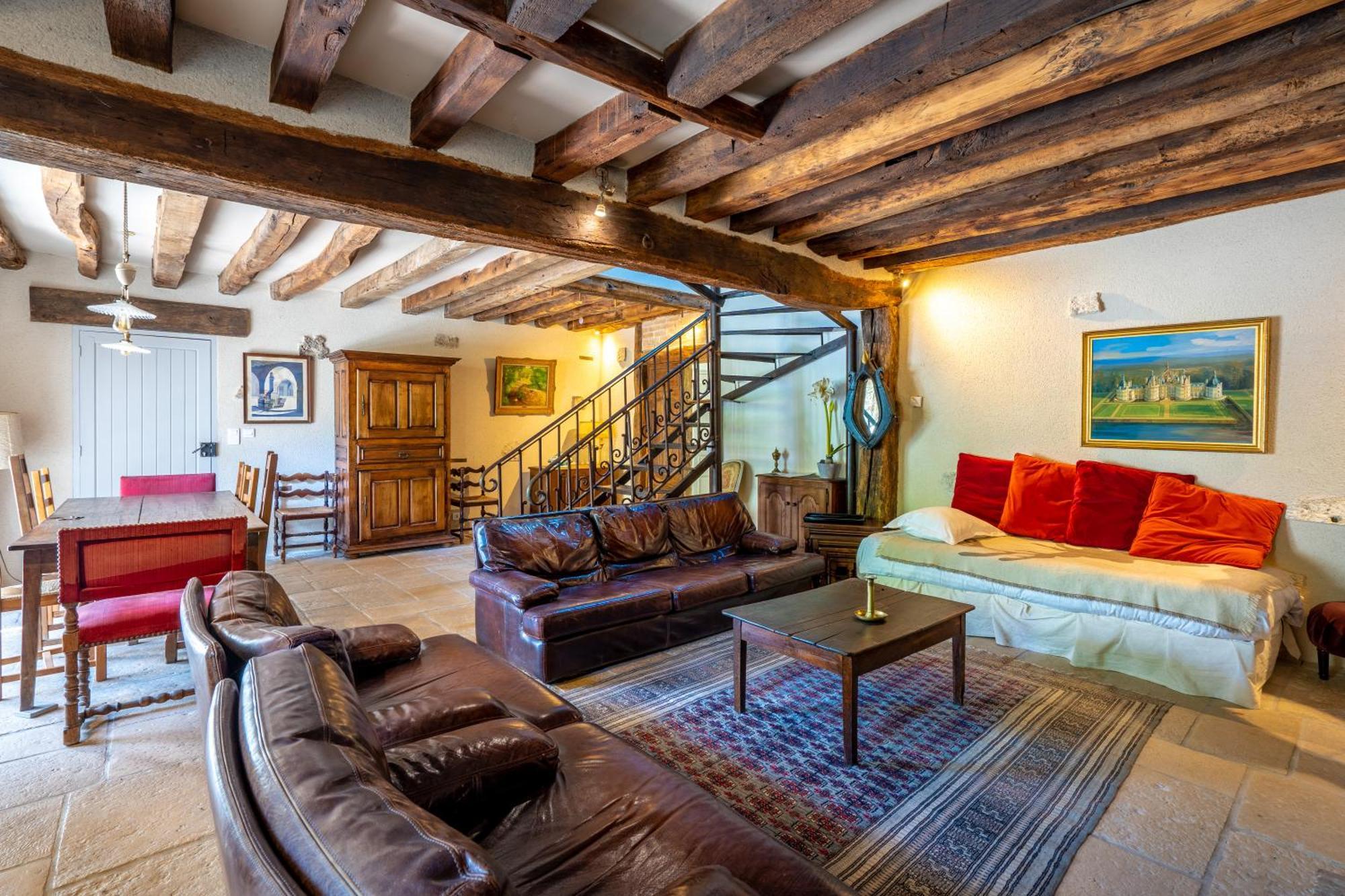 Maison D'Hotes Moulin Du Bas Pese Mont-près-Chambord Eksteriør bilde
